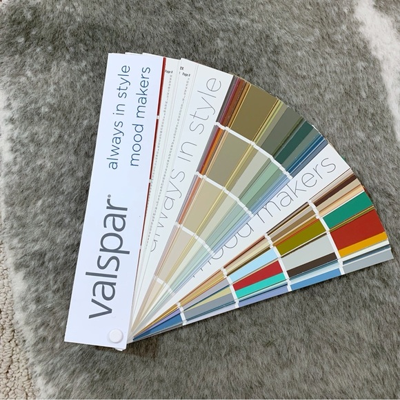 Valspar Always In Style Mood Makers Color Sample Fan - Picture 3 of 9